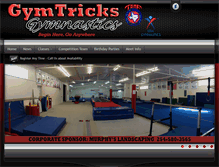 Tablet Screenshot of gymtricks.com